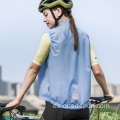 Chaleco de lluvia de ciclismo a prueba de viento a prueba de viento para hombres